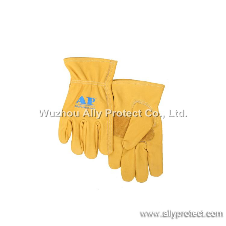 AP-2700 Top Yellow Grain Cowhide Gloves